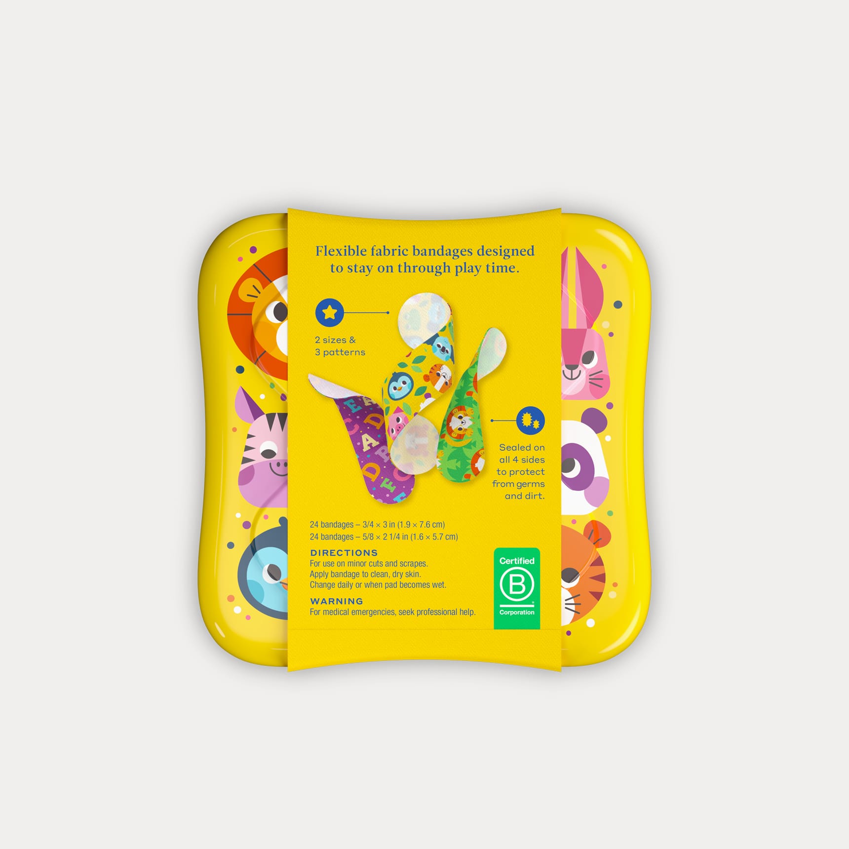 Zoo Animals Flex Fabric Bandages pdp-carousel