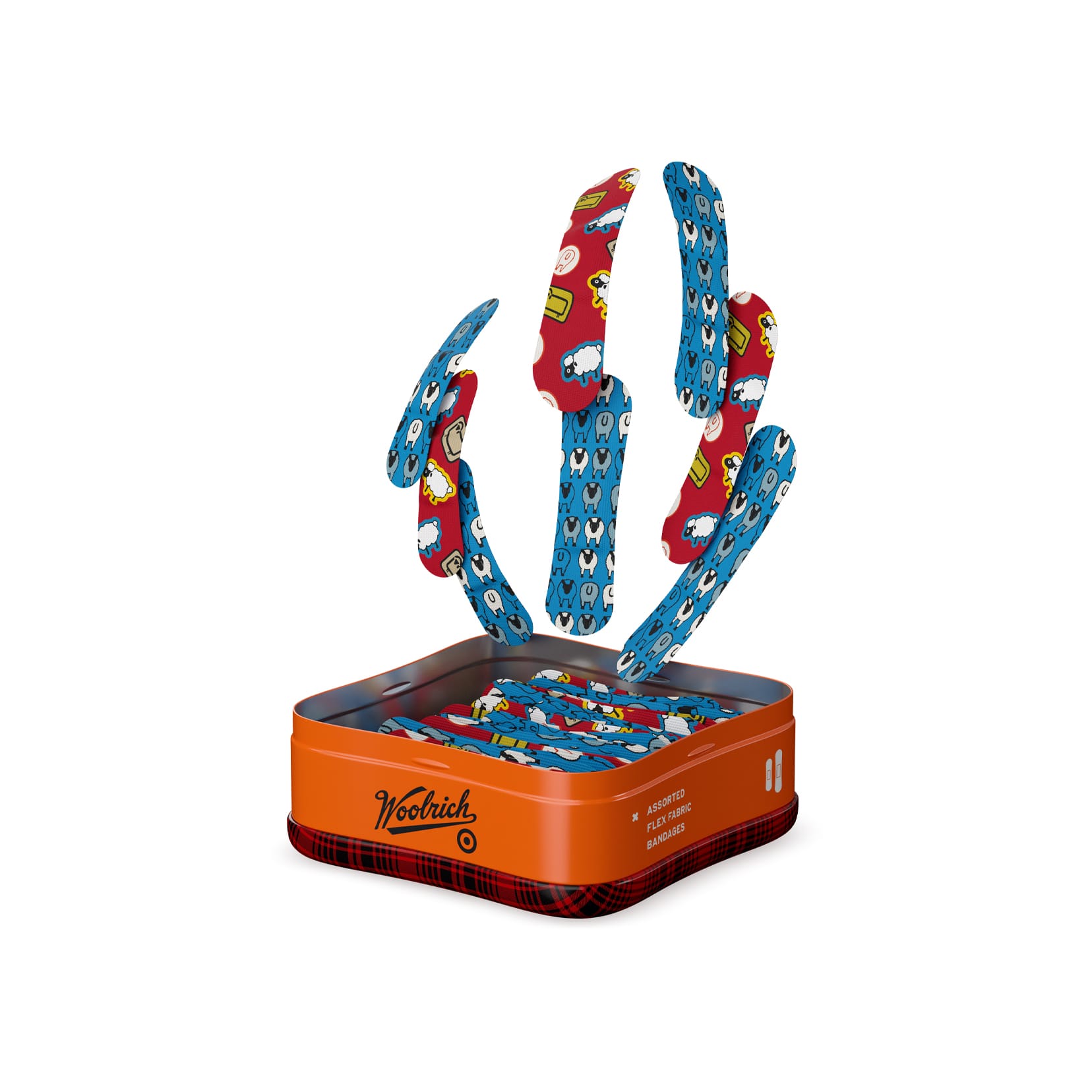 Woolrich x Target 48ct Assorted Bandages