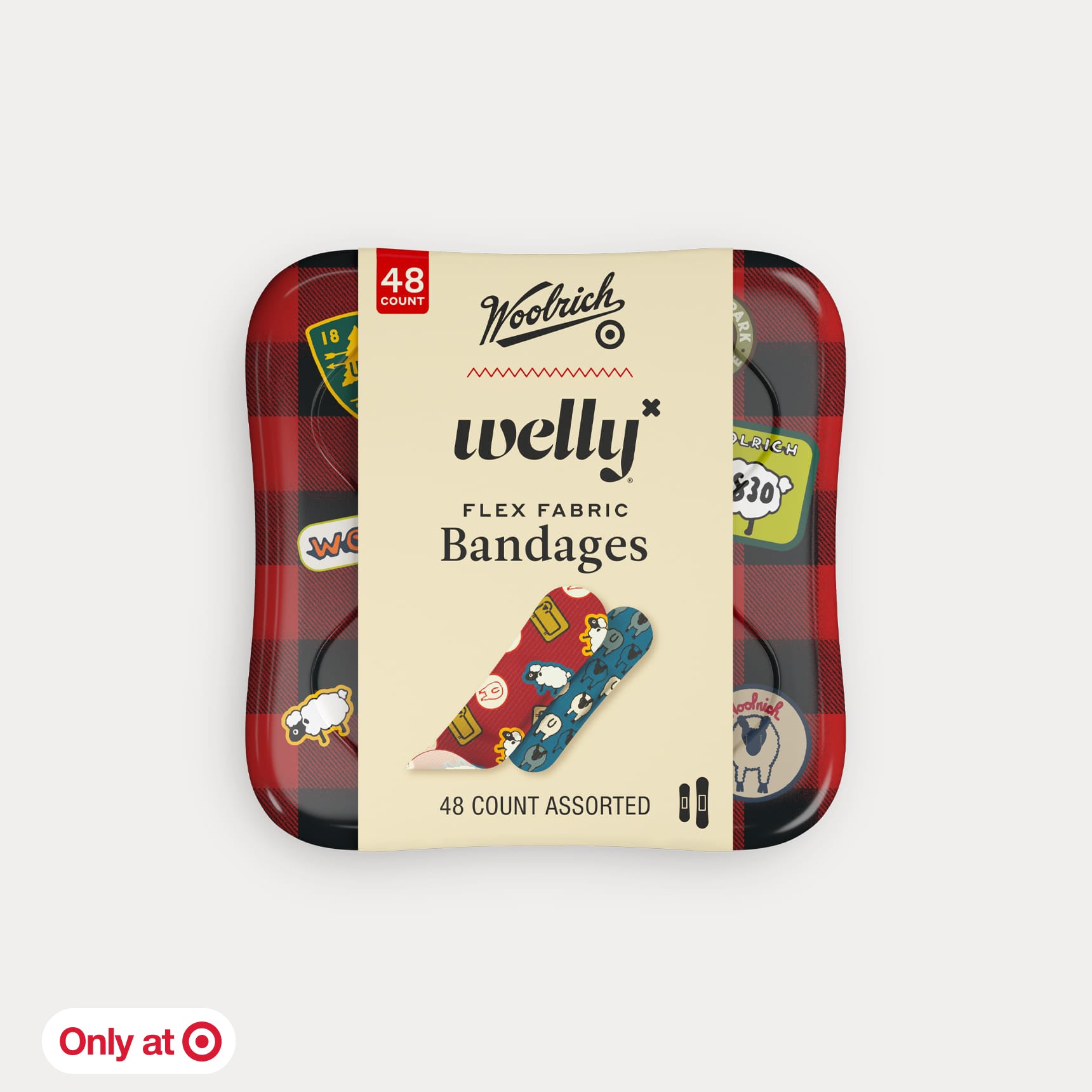 Woolrich x Target 48ct Assorted Bandages pdp-carousel