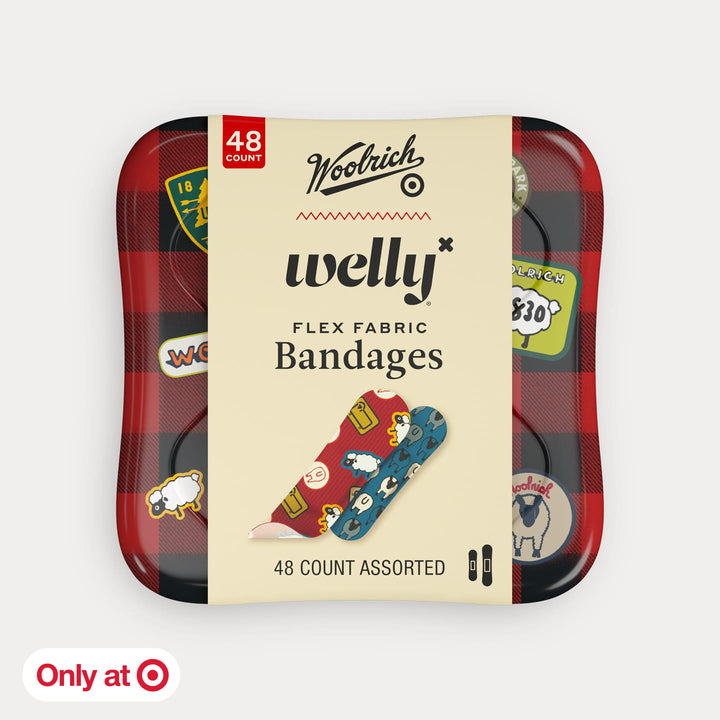 Woolrich x Target 48ct Assorted Bandages