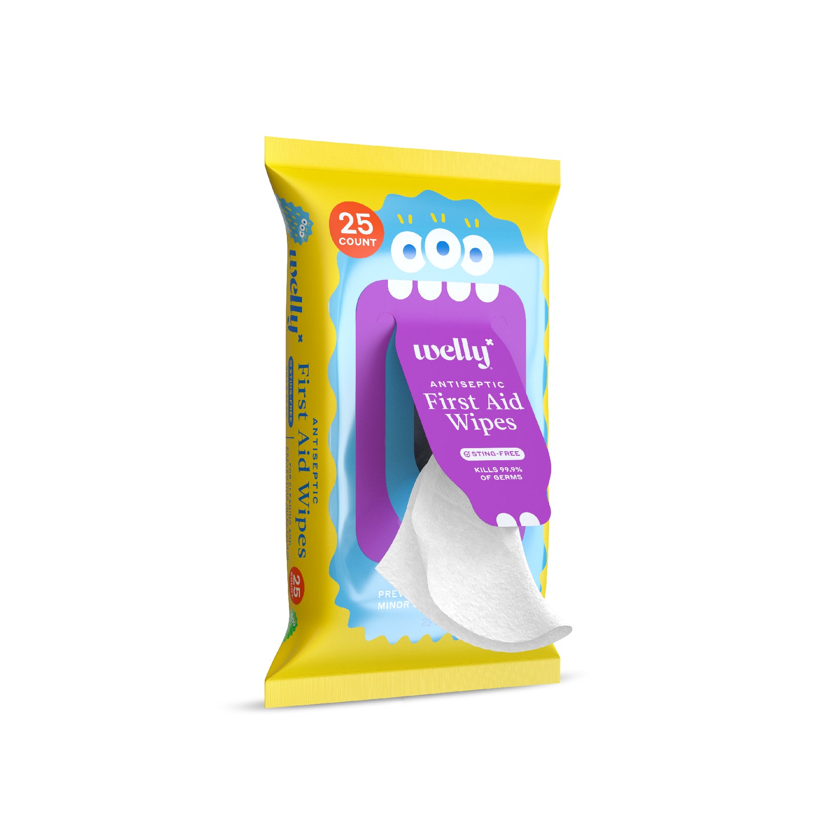 First Aid Antiseptic Wipes 25ct