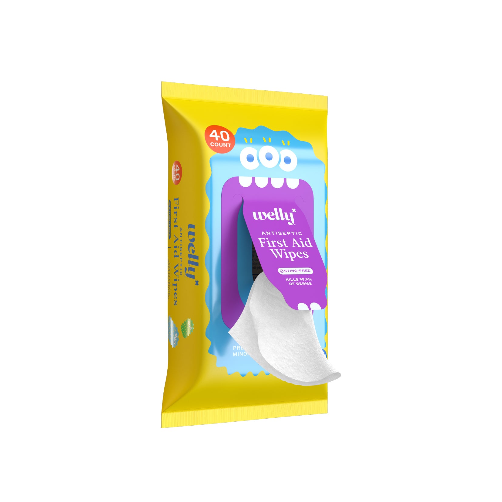 First Aid Antiseptic Wipes 40ct