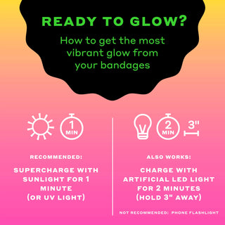 Ready to glow? How to get the most vibrant glow from your bandages. pdp-carousel