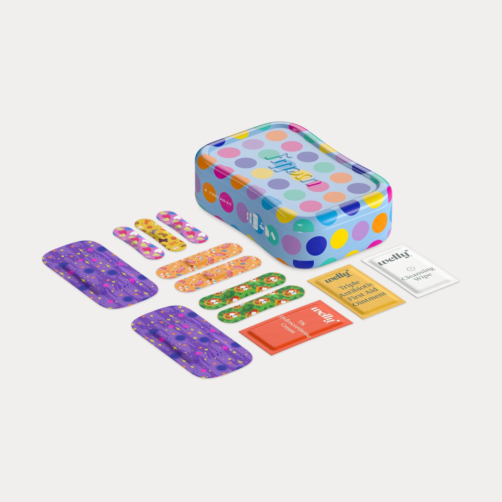 Kids First Aid Kit - Polka Dot 70CT pdp-carousel