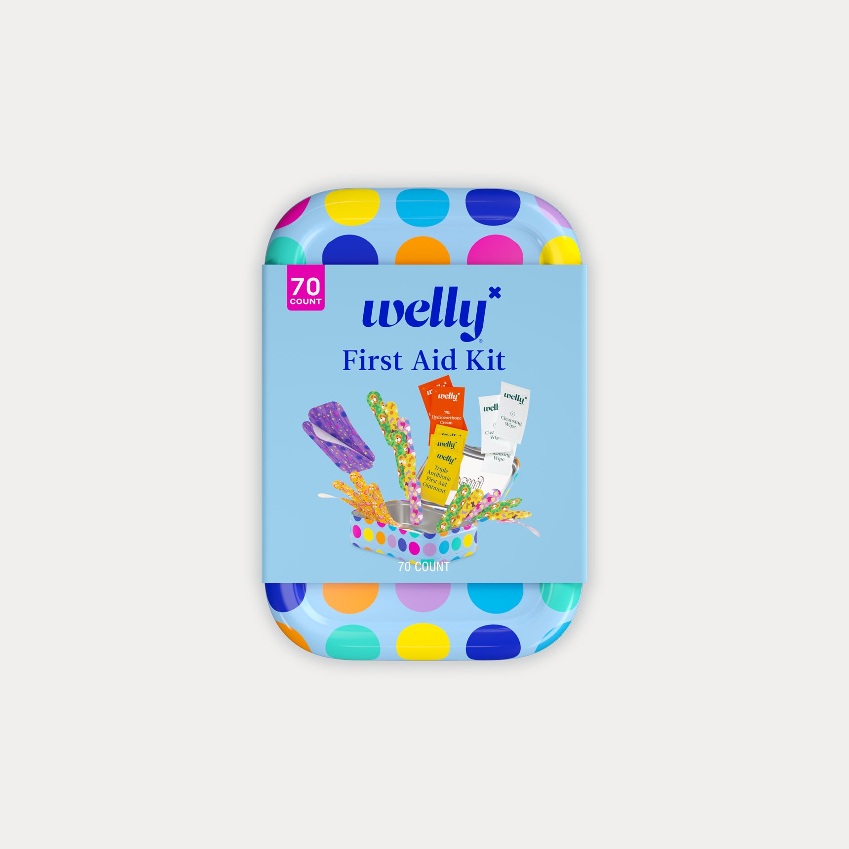 Kids First Aid Kit - Polka Dot 70CT pdp-carousel