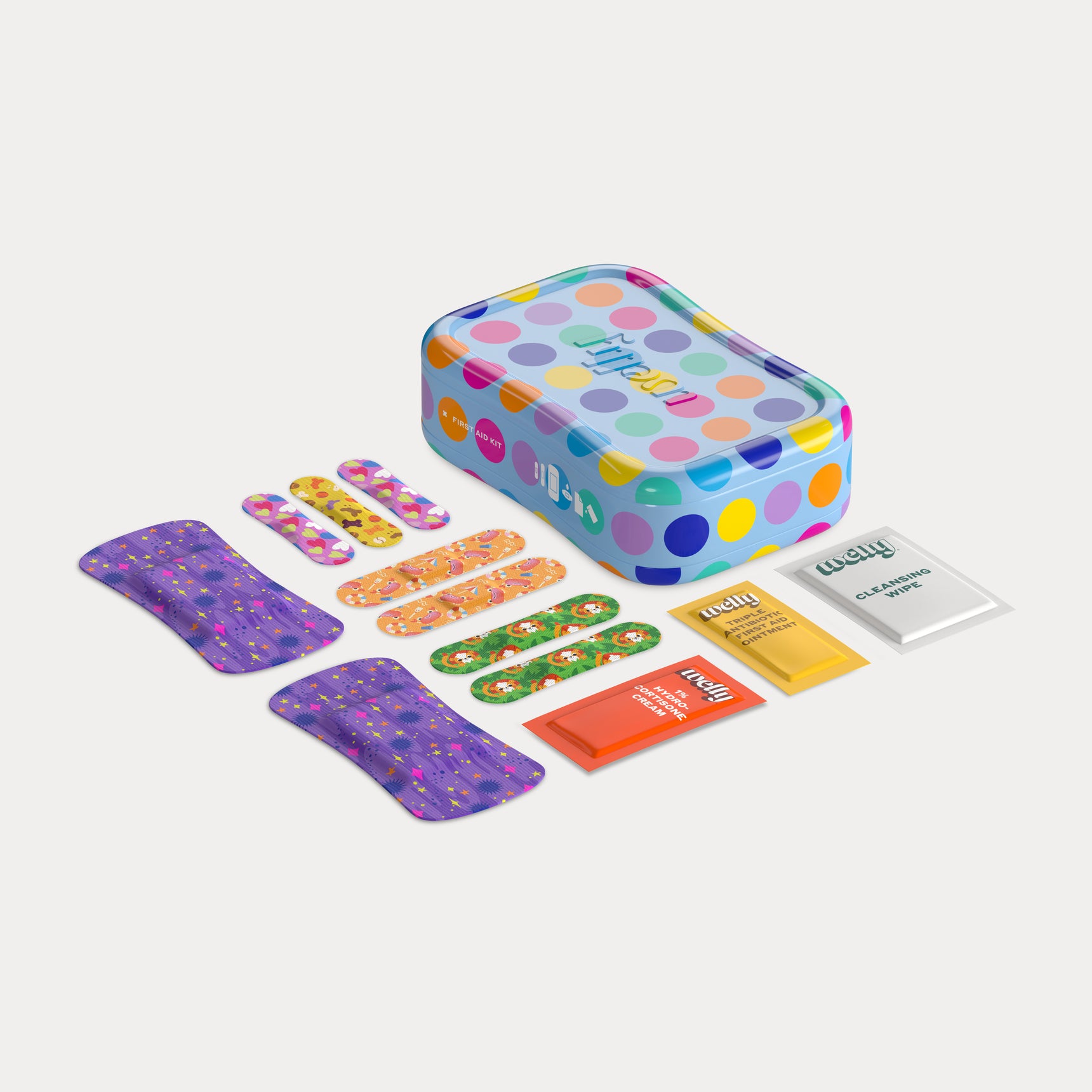 Kids First Aid Kit - Polka Dot 70CT pdp-carousel