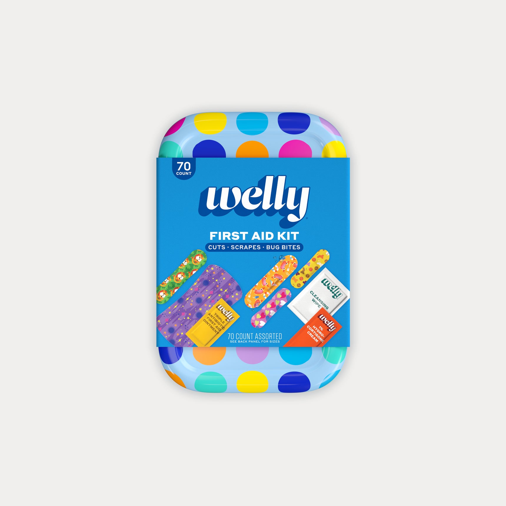 Kids First Aid Kit - Polka Dot 70CT pdp-carousel