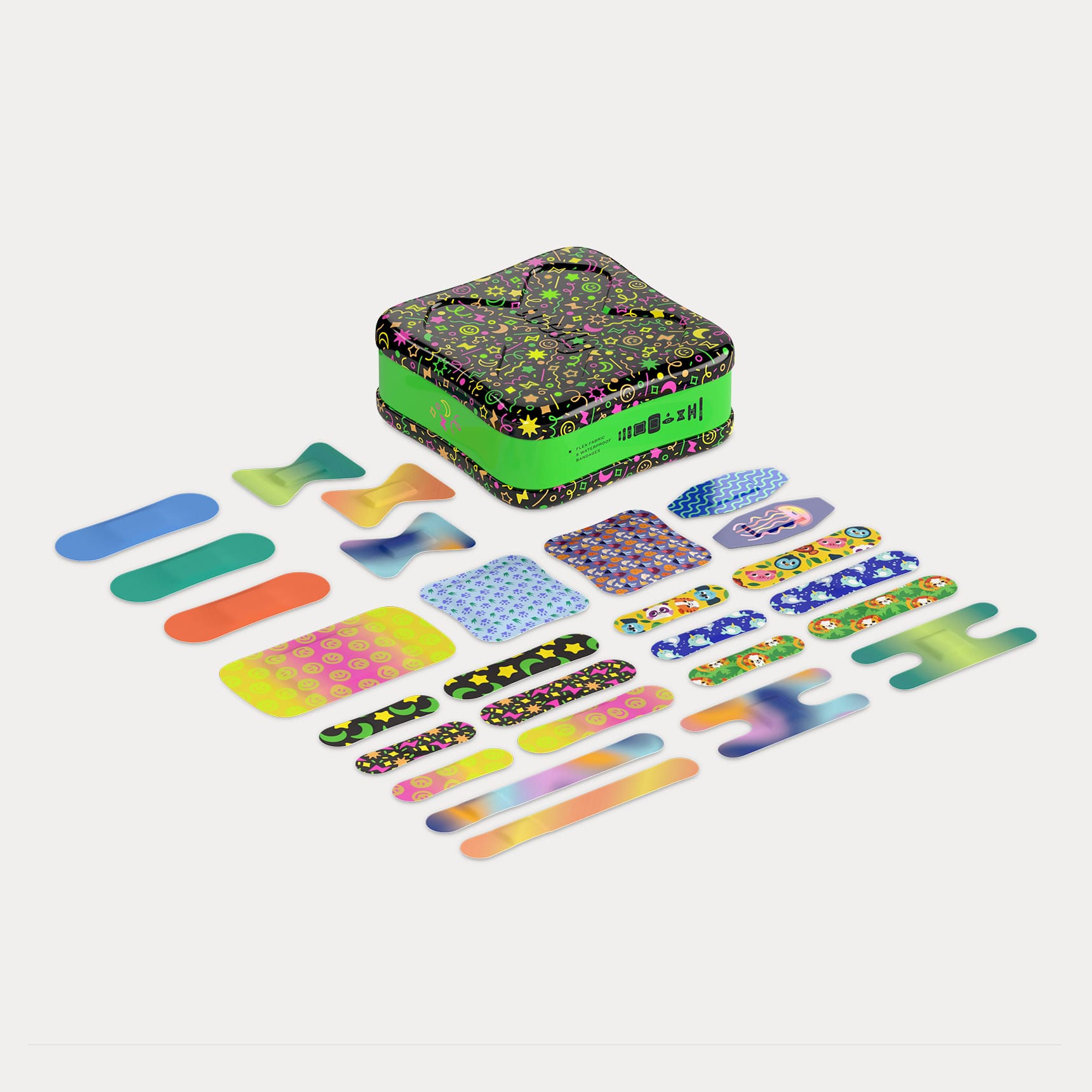 Bandage Kit – Glow 150ct – Welly
