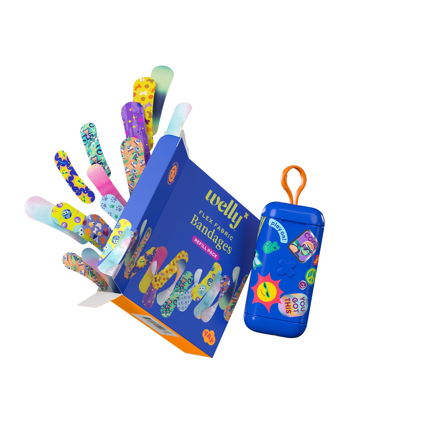 Clip’n’Go Tin & Refill Carton