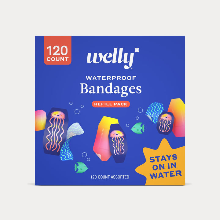 Waterproof Bandages Refill Pack 120 Count
