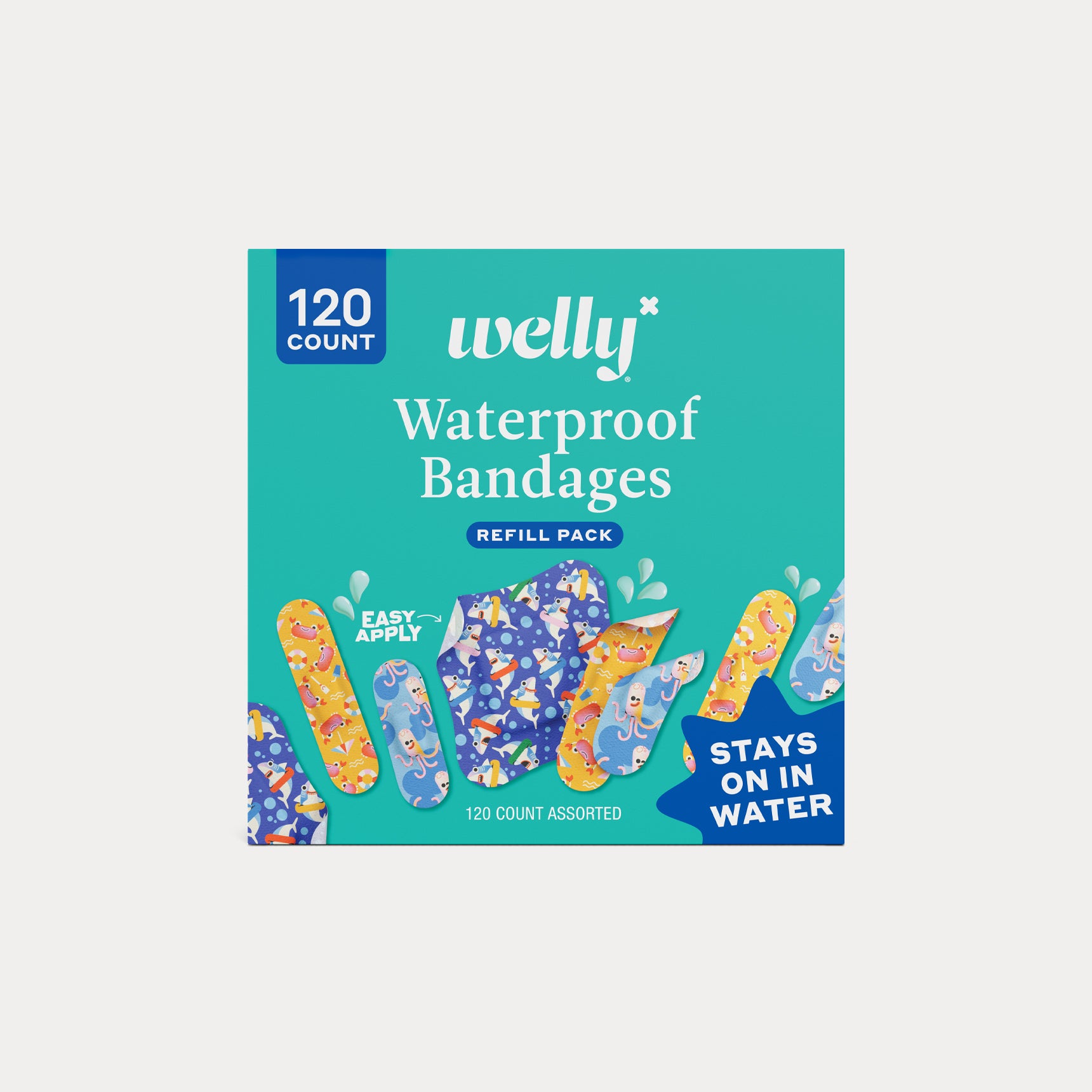 Waterproof Bandages Refill Pack 120 Count pdp-carousel