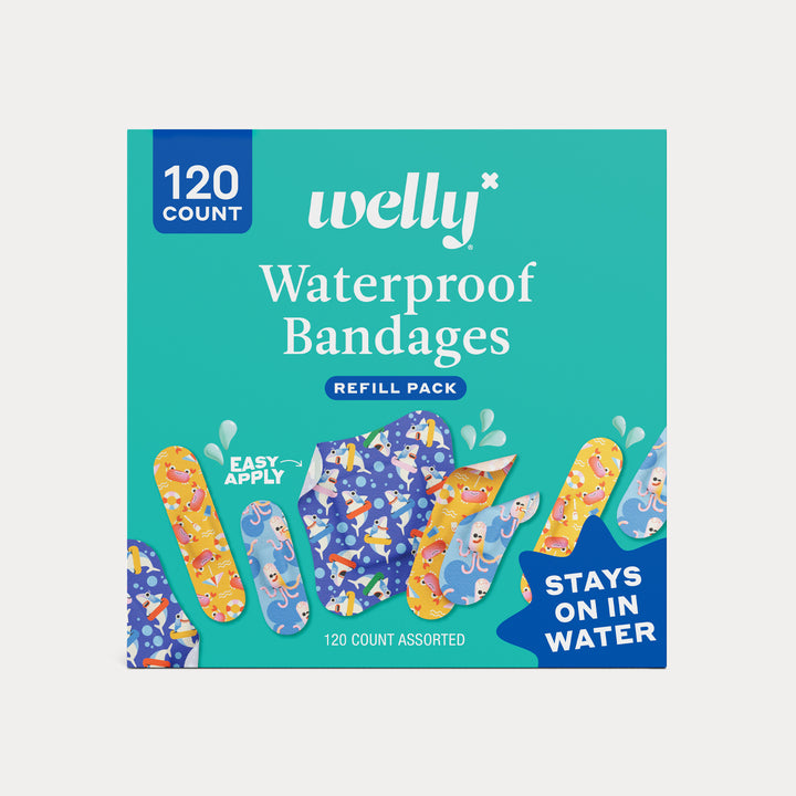 Waterproof Bandages Refill Pack 120 Count