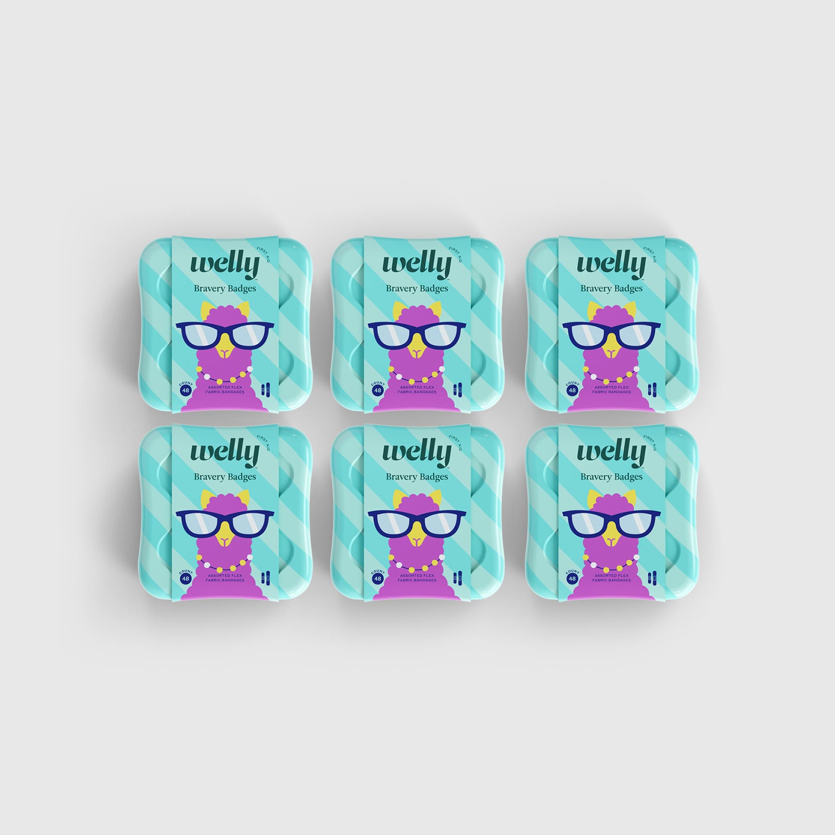 Assorted Flex Fabric Bandages detail bulk